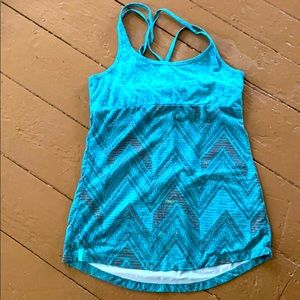 Eco Friendly Bloom Crossback Tank Top sz. M